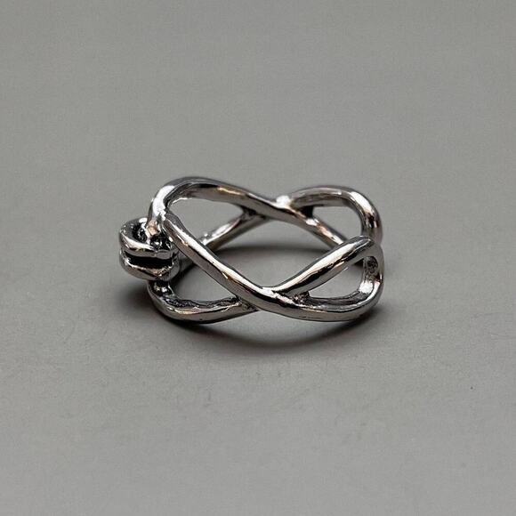 Silver adjustable ring silver jewellery - Picture 2 of 3